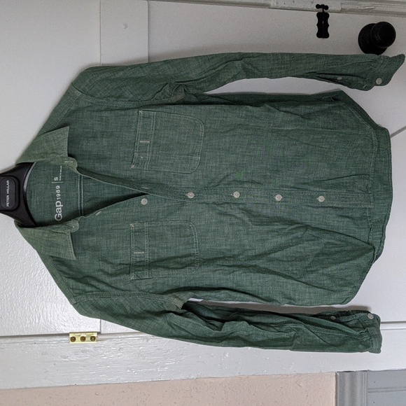 GAP Other - GAP 1969 Green Chambray Worshirt